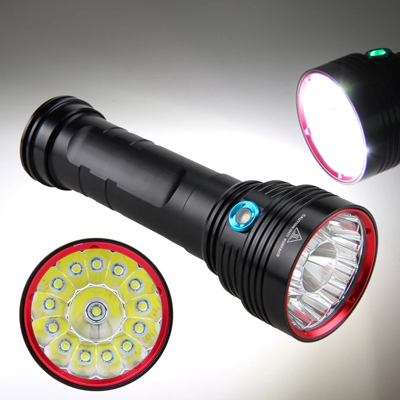 

LED Tactical Flashlight XM-L T6 7000 Lumens Waterproof Outdoor Camping Hunting Handheld Led Lamp Torch With 18650 Battery Pack