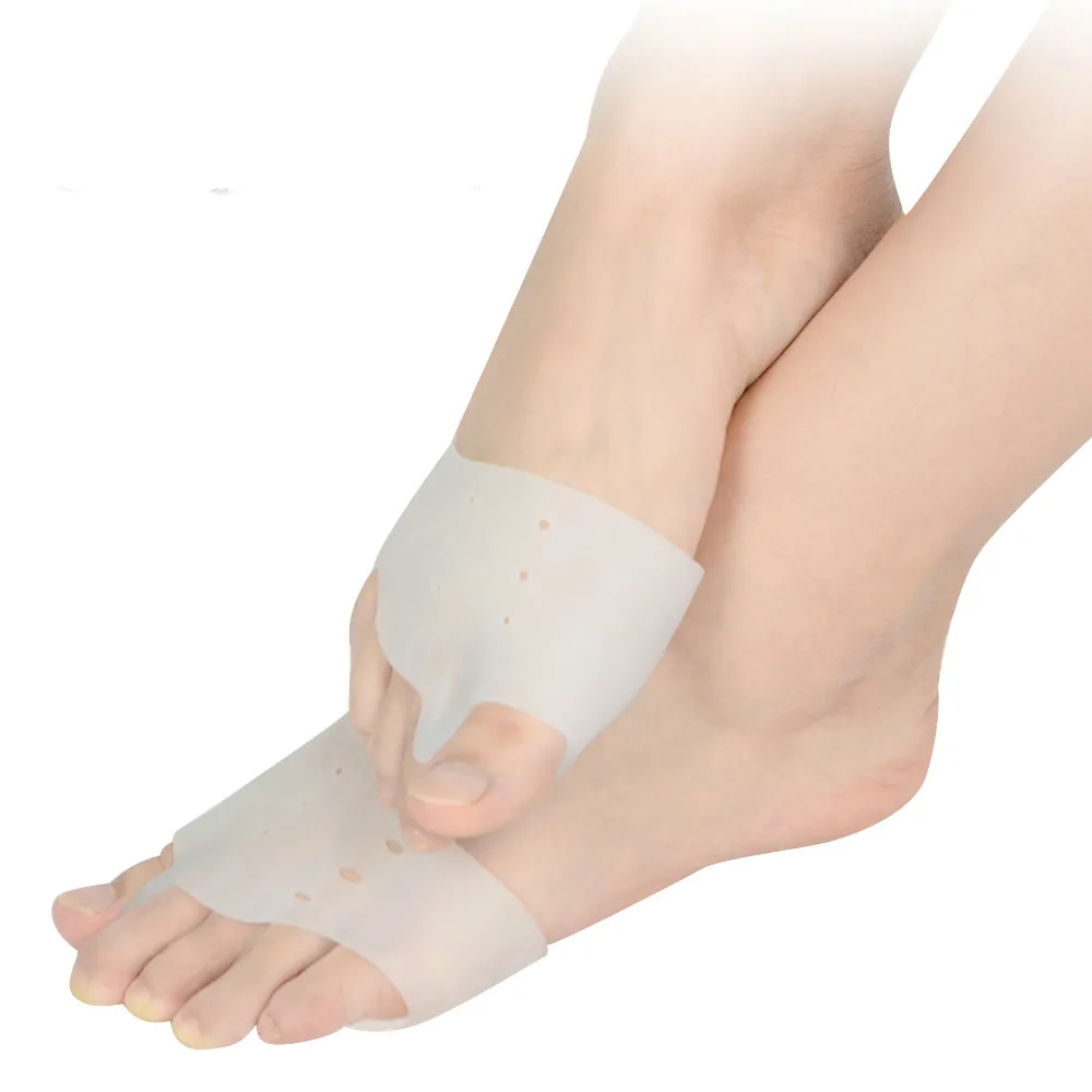Силиконовые гелевые стельки ортопедические Hallux вальгус палец ноги сепаратор