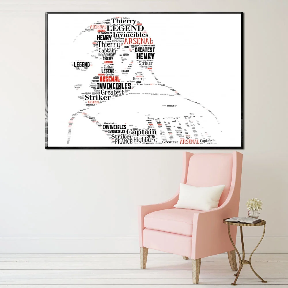 

Arsenal legend Art Canvas Poster Home Decor 12x18 24x36inch