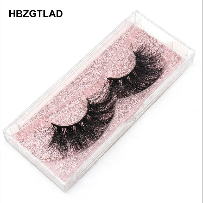 HBZGTLAD норковые ресницы Экстра Длина 22-25 мм ресницы 3D ресницы большие драматические Объемные Накладные ресницы "крест-накрест" Накладные ресницы L95