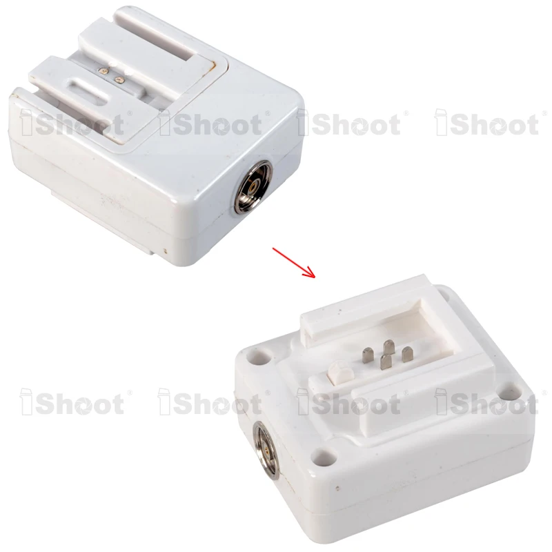 Hot Shoe Mount Adapter with PC SYNC Port for Sony Camera & Speedlight