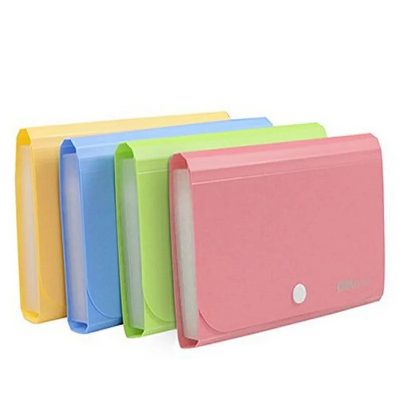 HOT Sale ! Mini Bills Receipt File Document Bag Pouch Folder Card