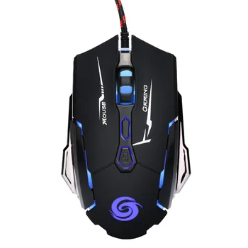 

Brand Mouse Durable Gaming Mouse 4000DPI LED Laser 7 Buttons USB Wired Pro Gaming Mouse for PC Laptop Computer