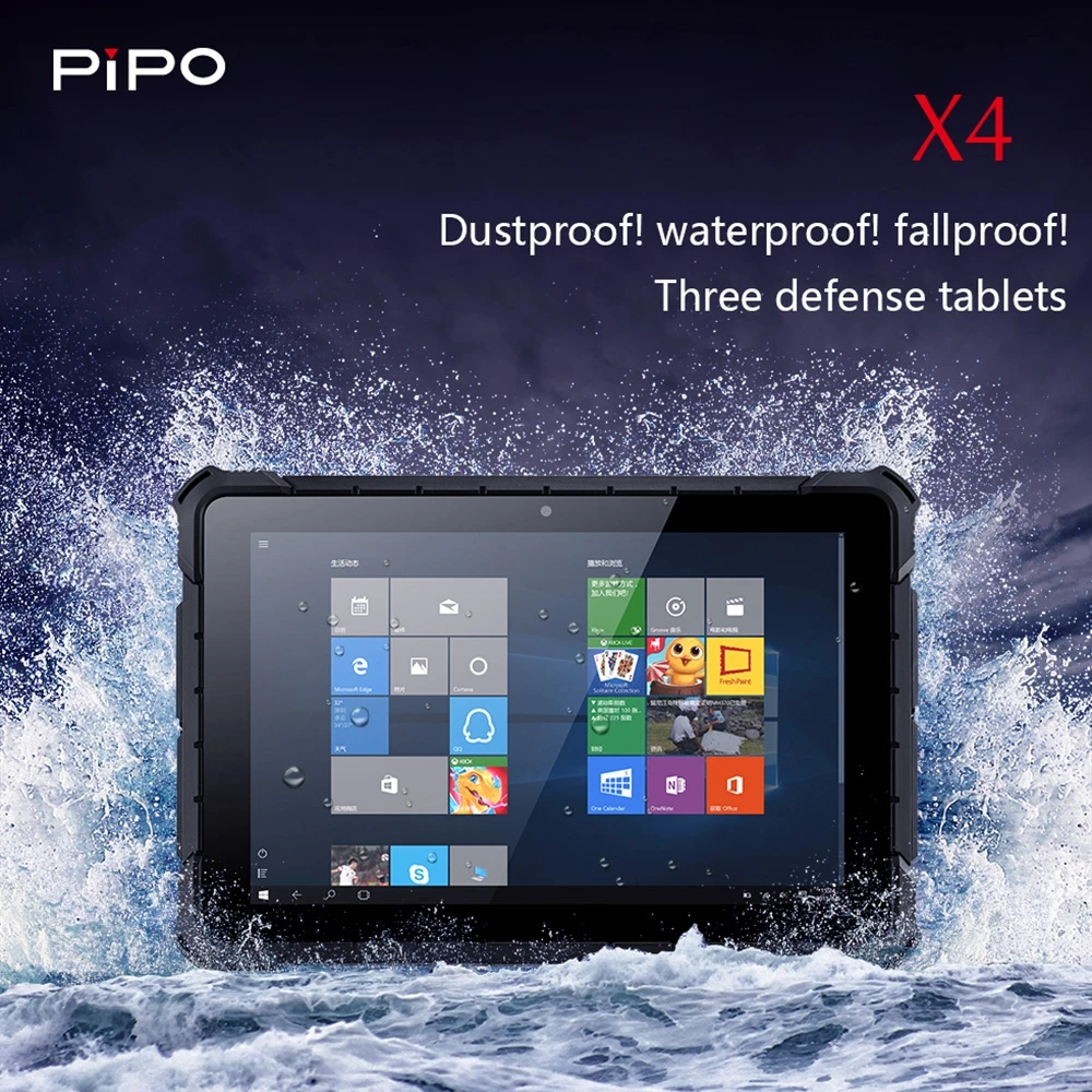 PiPo X4 планшет с 10 1 дюймовым дисплеем четырёхъядерным процессором Intel Cherry Trail T3 Z8350