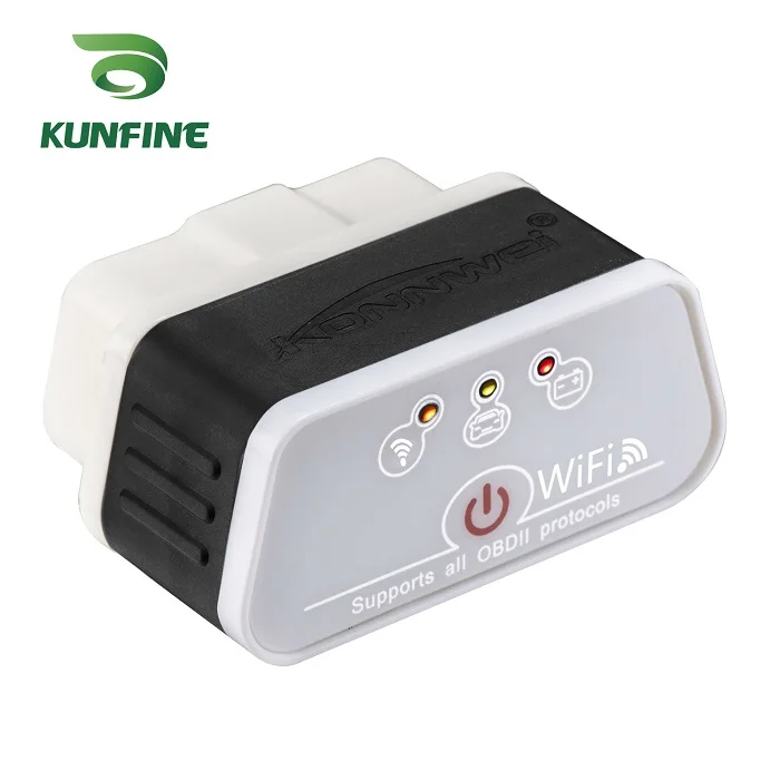 KUNFINE автомобильный iCar2 OBD2 ELM327 iCar 2 KW903 Wifi OBD 2 код сканер диагностический инструмент интерфейс для IOS iPhone iPad Android