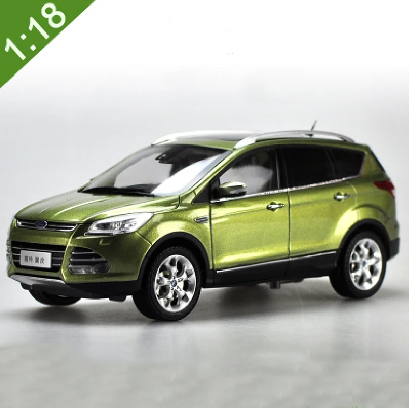 

1:18 Scale Ford Kuga Escape 2015 Green SUV Diecast Model Toy Car Collection For Kids Gifts Free Shipping