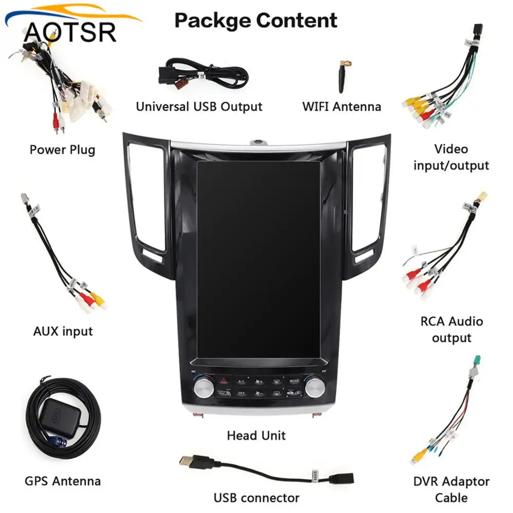 Cheap Tesla style Android 7.1 Car multimedia Stereo For Infiniti FX FX25 FX35 FX37 qx70 dvd GPS Navi auto radiod Audio vertical screen 5