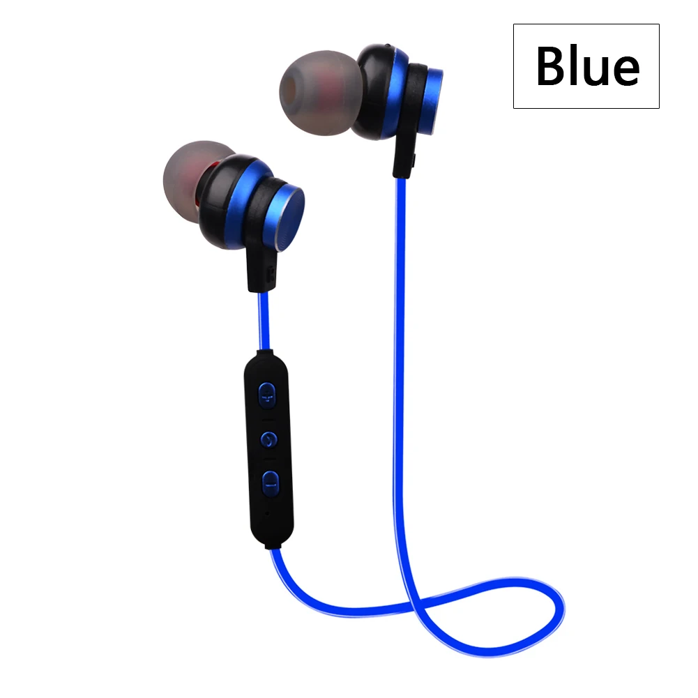Магнитные bluetooth наушники стерео с супер басами спортивные для бега гарнитура
