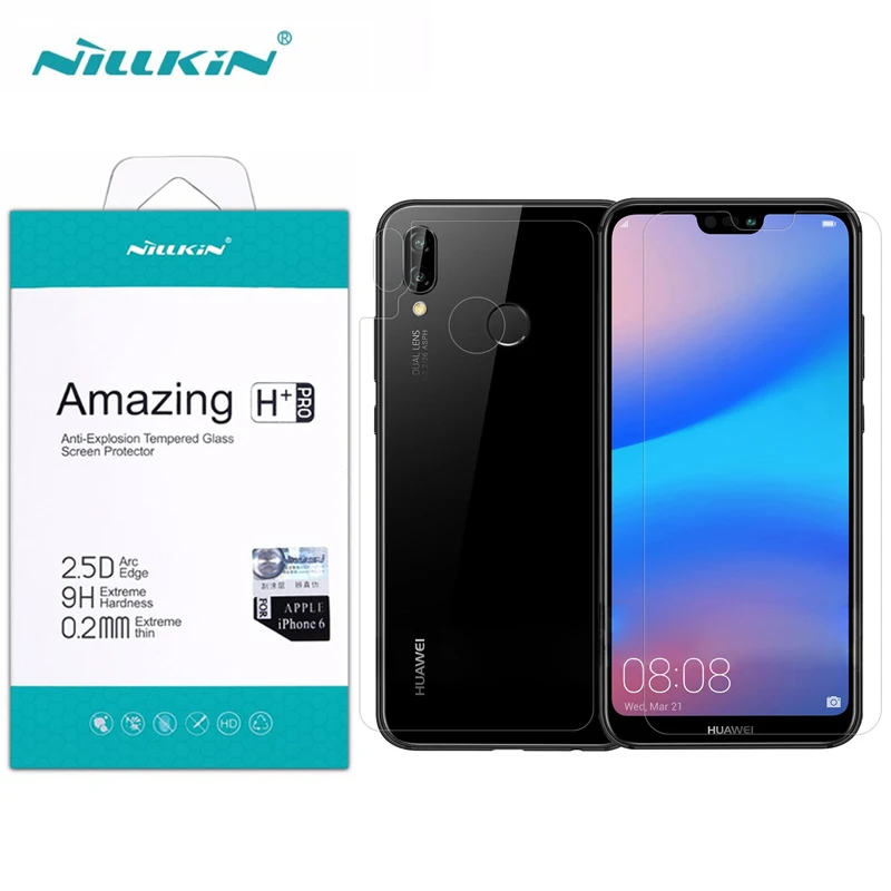 Для huawei P20 Lite Защитная пленка Nillkin Amazing H/H+ PRO закаленное стекло для huawei P20 Lite Nova 3E(5,84 дюйма - Цвет: H Plus Pro