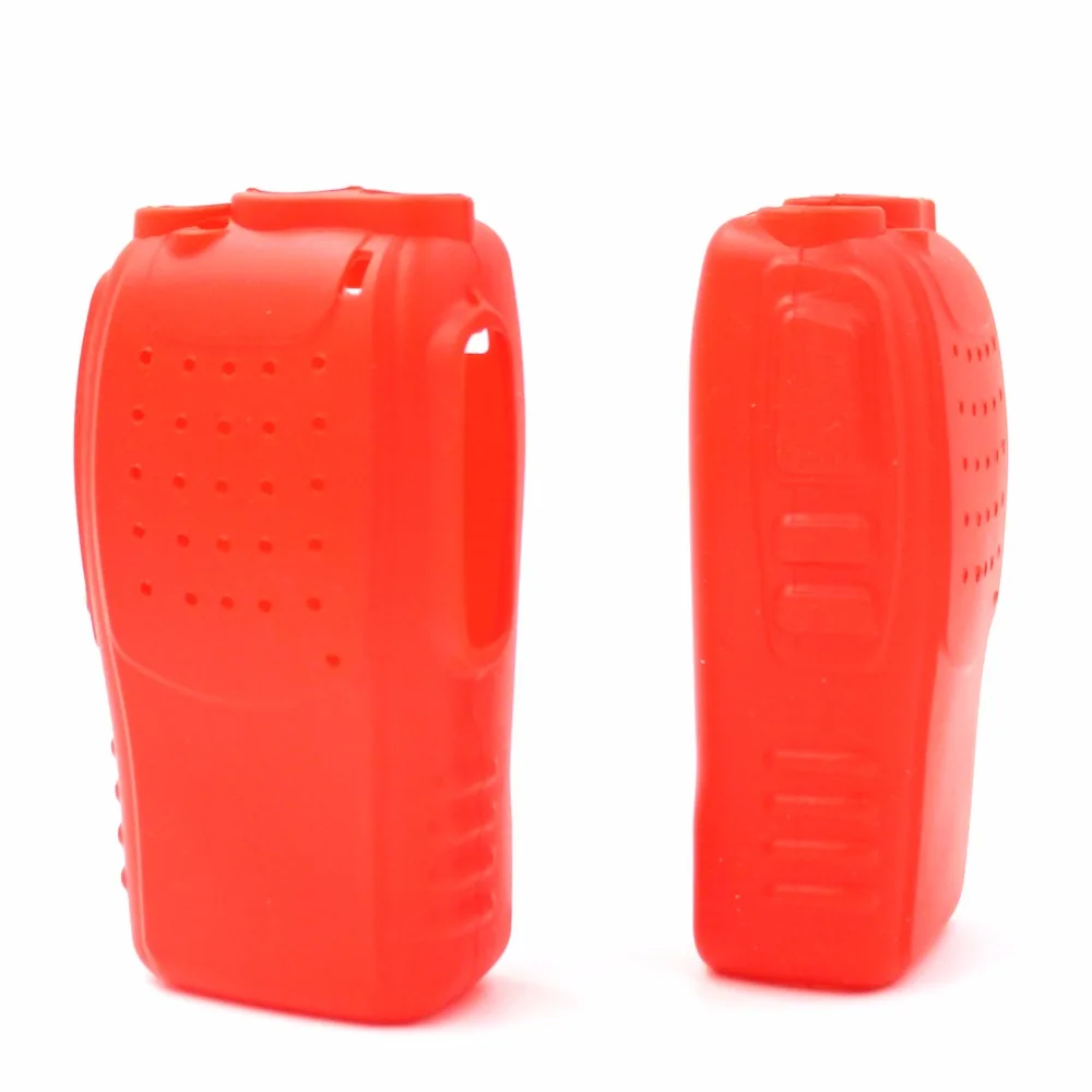 2 шт. радио Мягкий силиконовый чехол Обложка для иди и болтай Walkie Talkie Baofeng BF 888S 777S