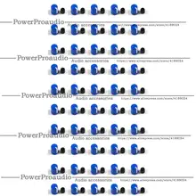 50 шт. темно-синий цвет поворотная ручка управления для Pioneer XDJ-RX R1 RZ AERO DJM-T1 S9 DIY DJ