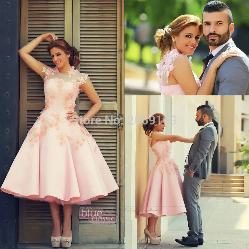 2017-New-Fashion-Vestido-Do-Baile-Pretty-Girls-Sleeveless-Homecoming-dress-Flowers-Appliques-Tea-Length-Formal