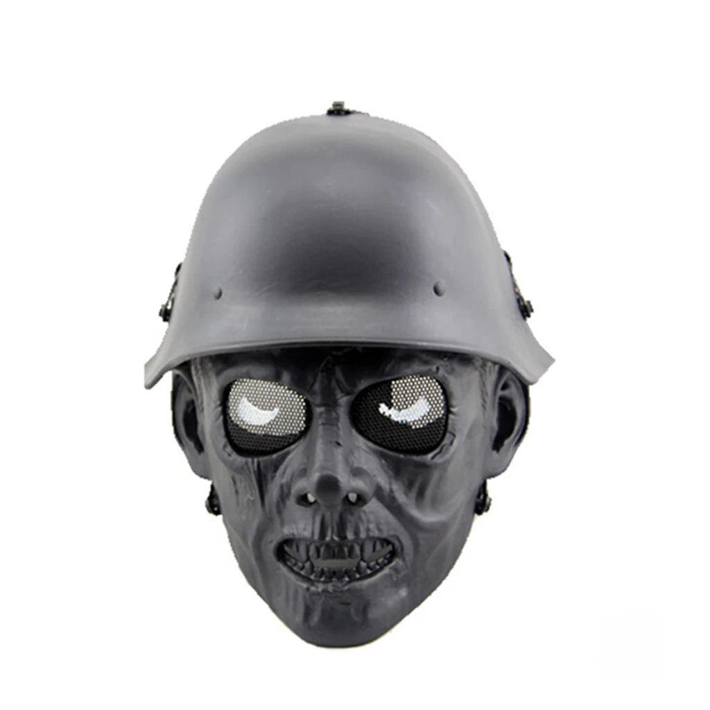 Outdoor Hunting Cs Wargame Mask Halloween mask Ghost Full Face Skull Bone Airsoft Paintball Mask