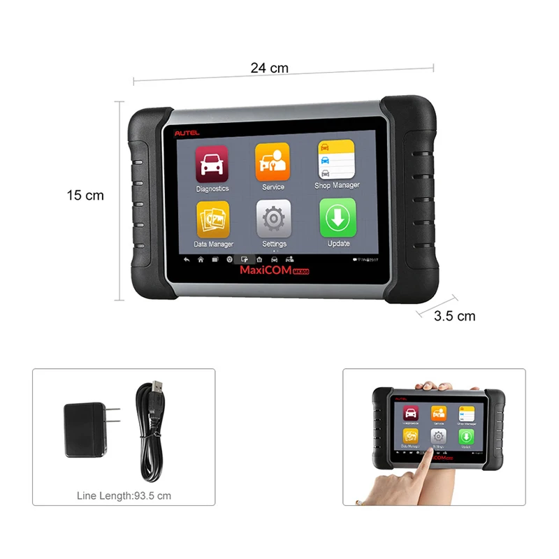 Autel MaxiCOM MK808 MX808 السيارات أداة تشخيص جميع نظام مفتاح البرمجة OBD2 II ماسحة ABS SRS كما MD802 + MaxiCheck برو Autel MaxiCOM MK808 MX808 السيارات أداة تشخيص جميع نظام مفتاح البرمجة OBD2 II ماسحة ABS SRS كما MD802 + MaxiCheck برو