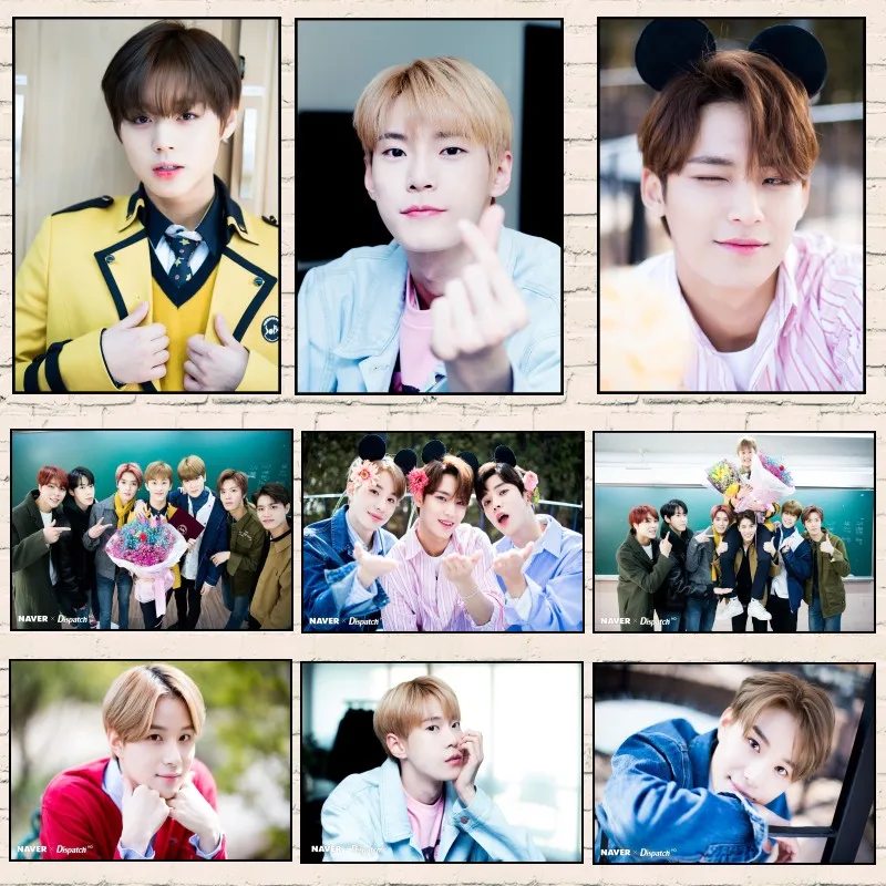 NCT 2018 корейский постер музыкальной группы прозрачные наклейки на стену украшение