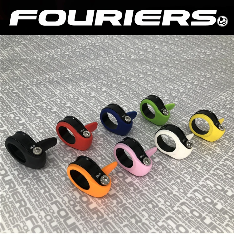 Fouriers SCL-S005 CNC стойка сиденья из сплава зажим с резиновой фиксированной 31,8 мм 34,9 водонепроницаемый пыленепроницаемый супер светильник