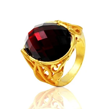 

Vintage CZ Stone Men's Rings Punk Style Stainless Steel Ring for Men Jewelry High Quality Women's Gold Ring With Crystal
