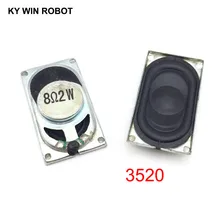 ^#Cheap 2PCS/Lot Notebook Speaker Horn 2W 8R 3520 2035 Loud speaker 8 ohms 2 Watt 8R 2W 35*20MM thickness 5.5MM ^#Cheap 2PCS/Lot Notebook Speaker Horn 2W 8R 3520 2035 Loud speaker 8 ohms 2 Watt 8R 2W 35*20MM thickness 5.5MM