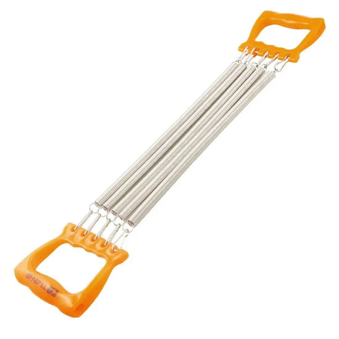 

Child Orange Handle Five Springs Chest Expander Pull Exerciser