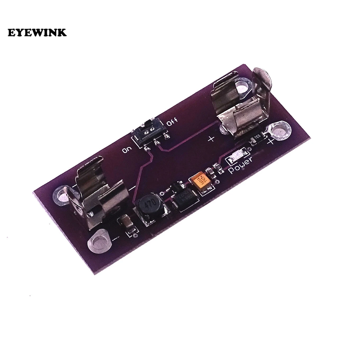 LilyPad Power Supply Module AAA Battery Step up to 5V Converter for Arduino 