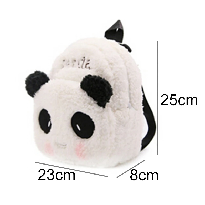 Детский плюшевый рюкзак с объемным рисунком детский портфель для детского сада
