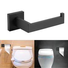 ABEDOE нержавеющая сталь настенный держатель для туалетной бумаги Черный Масло бронза квадратная база без крышки аксессуары для ванной комнаты Набор