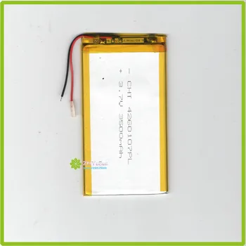 

NEW 3.7V 3500mAh Thickness4.2mm width60mm length107mm 4260107 tablet PC lithium polymer Liter energy battery