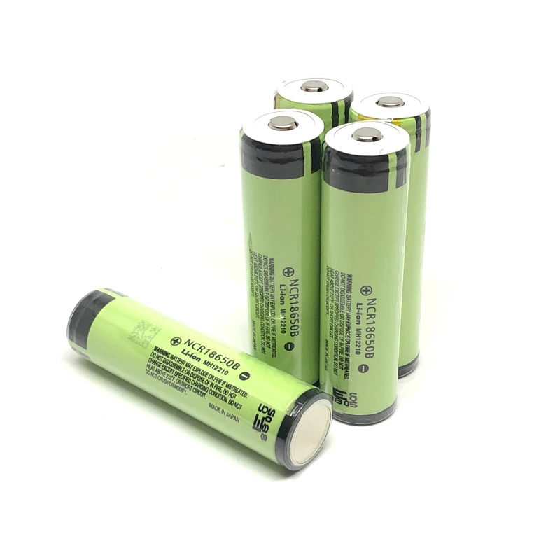 4 шт./лот Новый защищенный оригинальный Panasonic 18650 NCR18650B 3 7 V 3400mAh литиевые батареи с