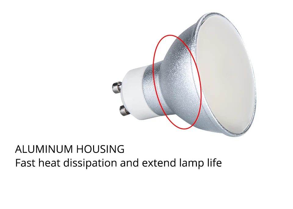 7W GU10 LED Lamp Light Bulbs 110V 128 LEDs GU10 3 Color Temperatures Aluminum Spotlight Bombillas LED Ampoule (9)