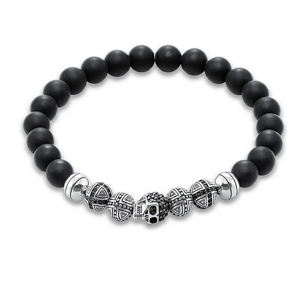 Skull-Cross-Bead-Bracelet-Thomas-Style-Rebel-Fashion-Punk-Jewerly-For-Ts-Men-And-Women-2017