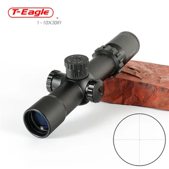 preço T-eagle 1-10x30 Riflesscope Tático Para Airrifle Sniper Caça óptica Visão Riflescope Sniper Scope Airsoft Rifle De Ar Armas