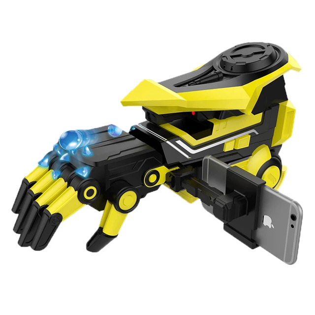 electrical transfomation arm hand running fire water gun app rifle