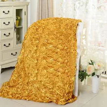 145x91 см атласная ткань 3D цветок розы ткань проходу бегун для DIY ремесло фон Свадебный ковер реквизит для фото вечеринок