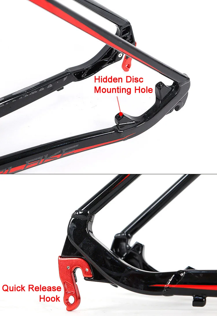 Top Twitter Blake AL7005 MTB Frame 27.5 29er XC Lever For Mountain Bicycle Smooth Welds Reflective Decals Internal Cable New Coming 11