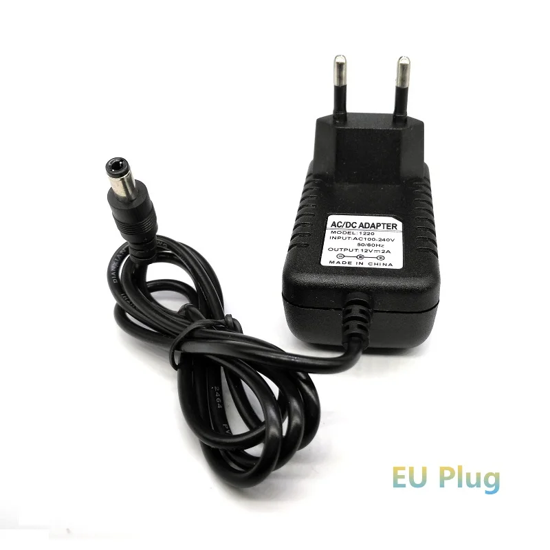ReBlue Power Adapter DC12 V Power Supply 1A 2A EU US Plug  Input Voltage AC 100-240V Output DC 12V Lighting Transformers Adapter7