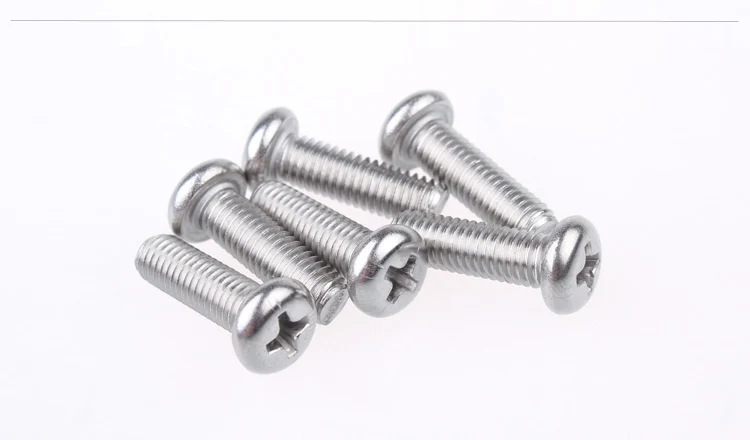 

304 stainless steel screw ISO7045 M6x14 cross recessed pan head round bolt 1pcs
