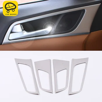 

CAR MANGO For Hyundai Tucson 2016 2017 Auto Car inner door handle frame trim cover sticker accessories