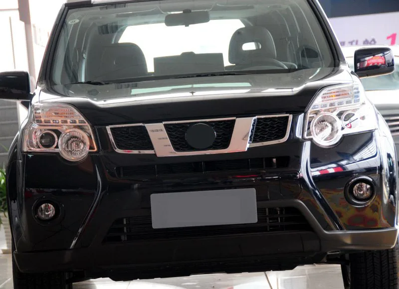 Подходит для 2012-2013 Nissan x-trail OEM Заводской Стиль передняя решетка сетчатая крышка 1 шт