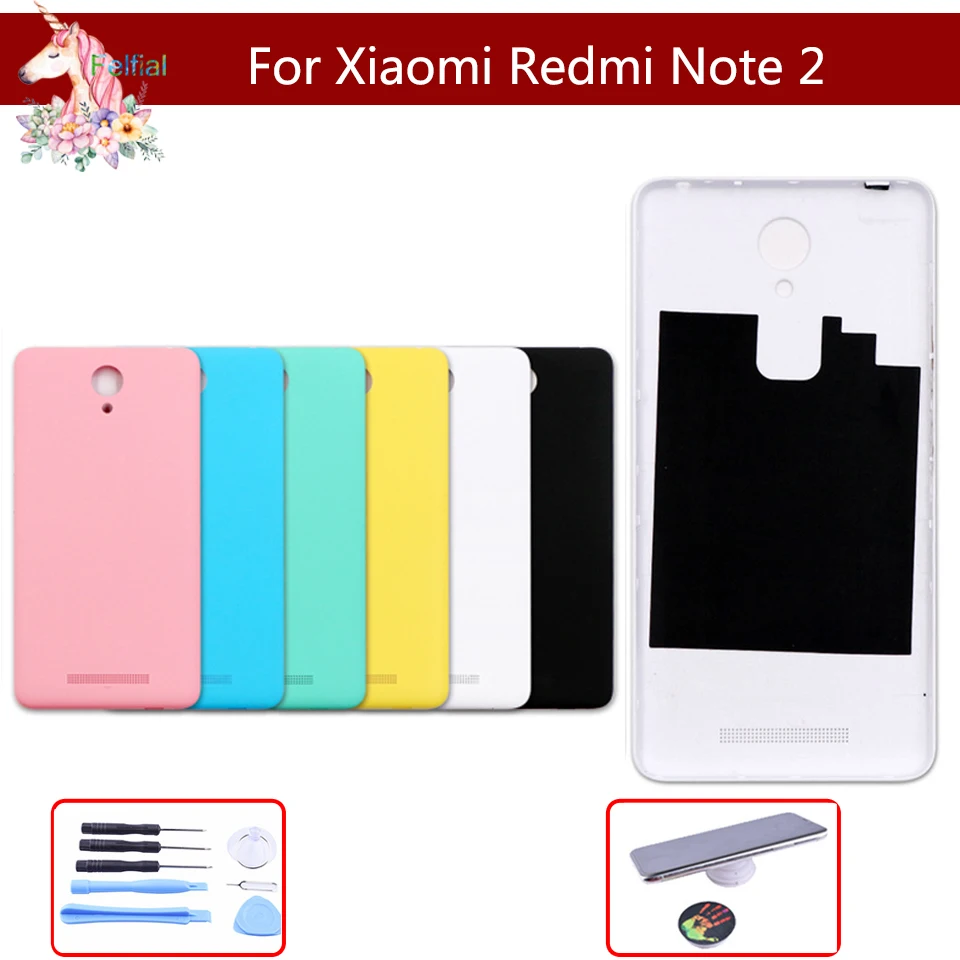 Для Xiaomi Redmi Note 2 Aokin Жесткий ПК аккумулятор задняя крышка чехол для мобильного