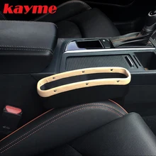 Kayme автомобиль коробка для хранения Универсальная автомобильная Организатор пить воду din Кубок Автомобильный держатель телефона пластиковые перчатки box держатель Авто seat карман