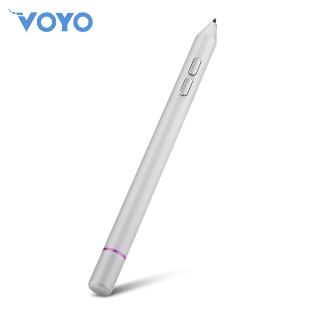 VOYO Tablet Pen Stylus Pen Silver Aluminum Alloy 1024 Level Pressure Sensor For VOYO I8 Plus / I8 MAX
