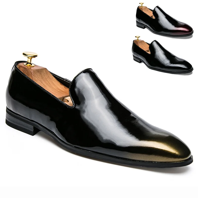 

England Leather Man Business Leather Men Shoes Leather Casual Shoes Men Dress Leather Shoes Fashion Hot Selling