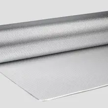 Серебряное серое углеродное волокно Ткань, аэрокосмические спортивные принадлежности, строительные материалы, высокая прочность, анти-горячее углеродное волокно