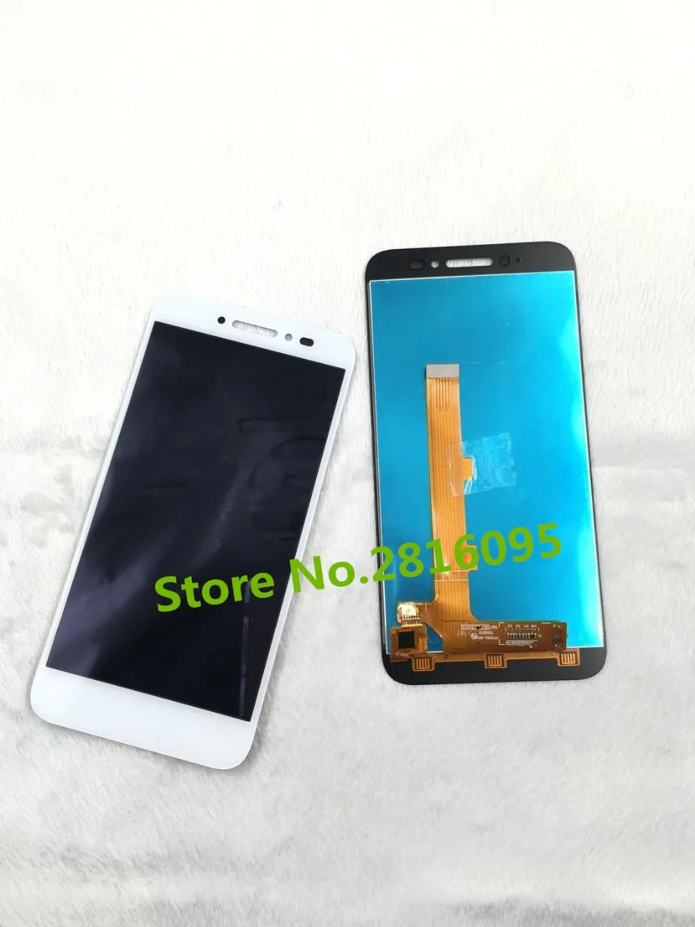 Черный/белый ЖК дисплей для Alcatel One Touch SHINE Lite 5080X 5080 OT 5080A + дигитайзер сенсорного