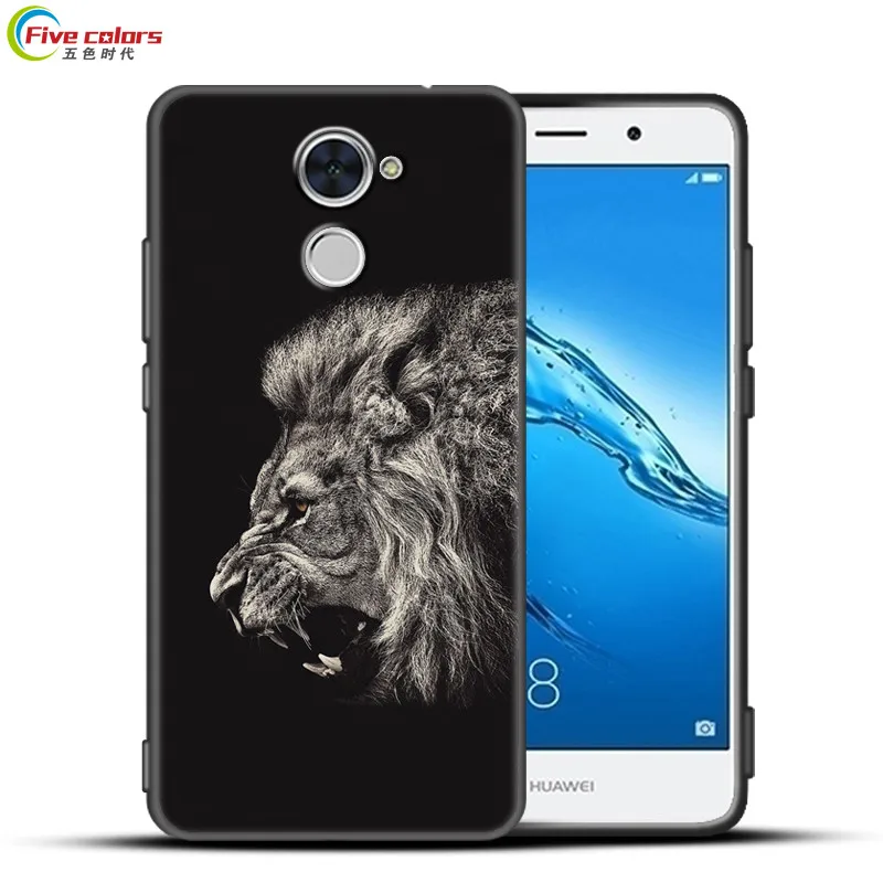 

For Huawei Y7 Prime Case Cover 360 Full Protection Soft Silicon Phone Cases For Huawei Y7 Prime Enjoy 7 Plus 5.5 inch Back Cover