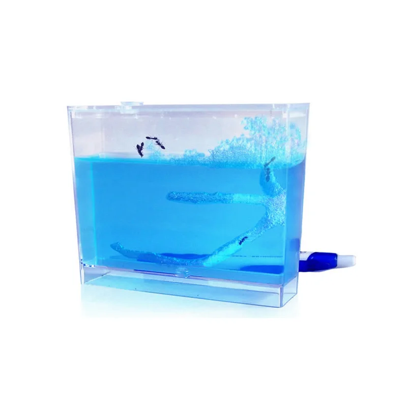

1Pcs Hot Creative Ants Breeding Tools New Children Toys Gel Maze Ants Workshop