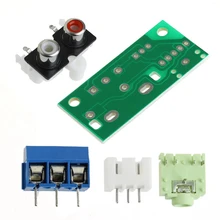 Audio Switch Board RCA 3.5mm Audio Input Block For Amplifier Electronic DIY Kit
