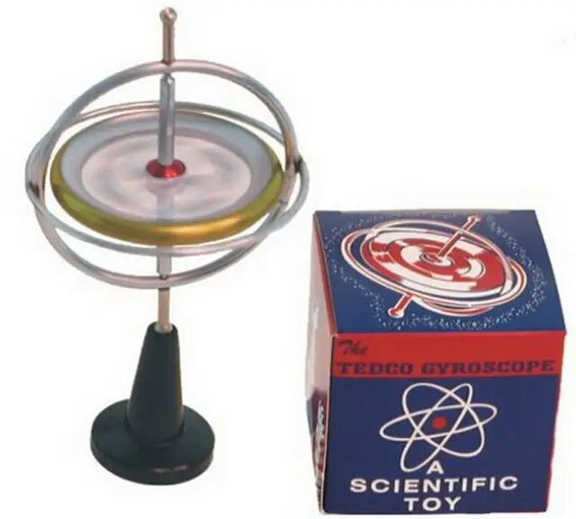 Free Shipping American metal Gyroscope classic traditional educational