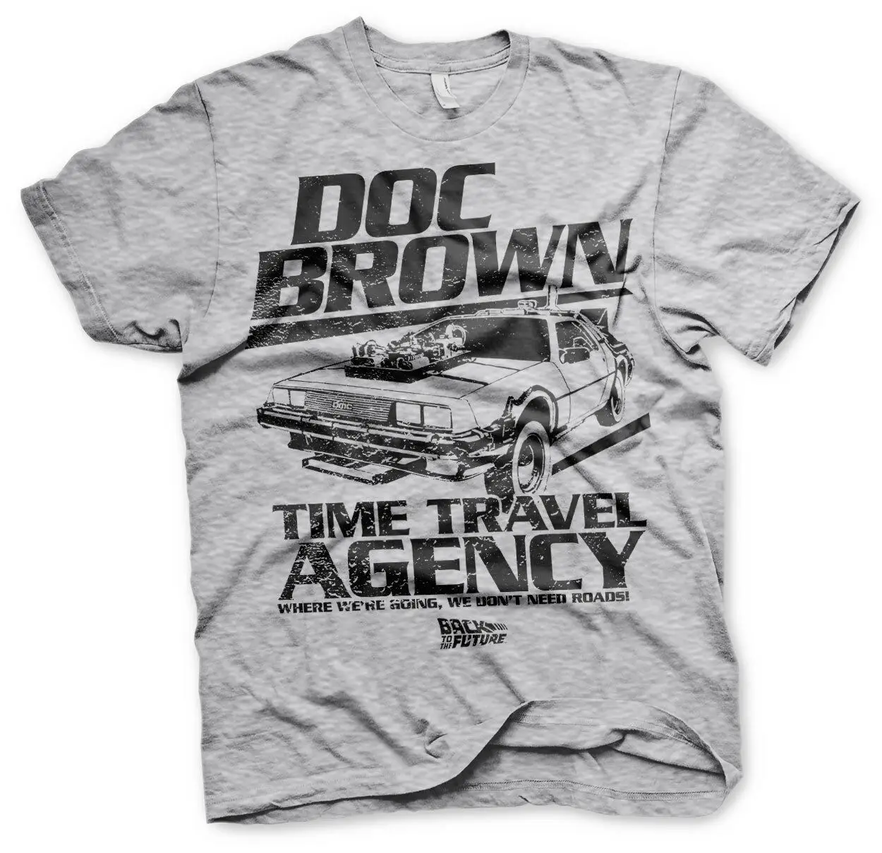

Back to the Future Doc Brown Marty McFly Official Tee T-Shirt Mens New 2019 Hot Summer Casual T-Shirt Printing