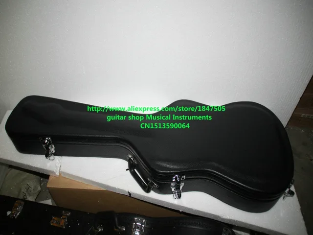 Cheap Wholesale and retail arrival of Chinese manufacturing high-end black electric guitar CASE Free shipping
